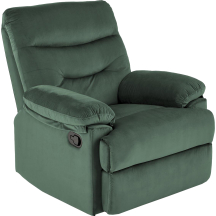 Fotel wypoczynkowy rozkładany DRAGER Ciemny Zielony Podstawowe
