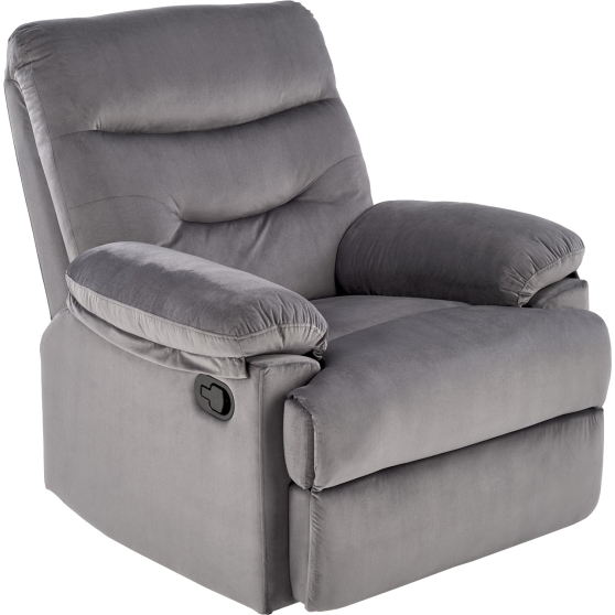 Fotel wypoczynkowy rozkładany DRAGER Popiel Podstawowe