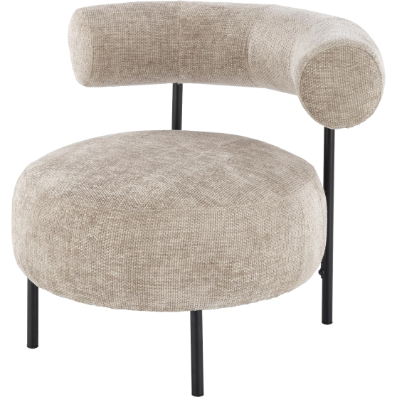 Fotel wypoczynkowy HAZARD Beż Podstawowe