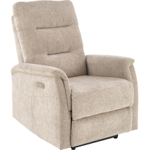 Fotel wypoczynkowy rozkładany JAMAL Beż Podstawowe