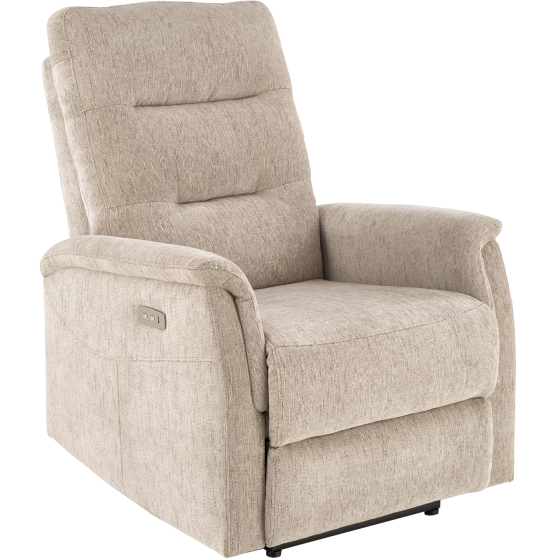 Fotel wypoczynkowy rozkładany JAMAL Beż Podstawowe
