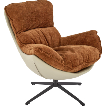 Fotel wypoczynkowy LOBSTER Cynamonowy Podstawowe