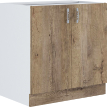 Szafka dolna stojąca 2 drzwi 80 D 2F SARA LEFKAS Podstawowe