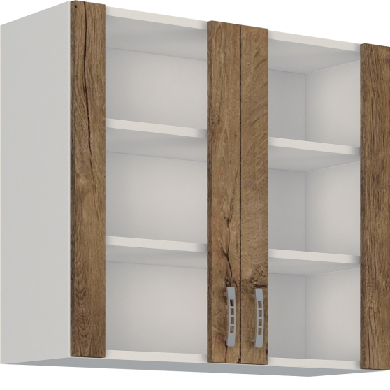 Szafka górna wisząca z witryną 80 GS-72 2F SARA LEFKAS Podstawowe