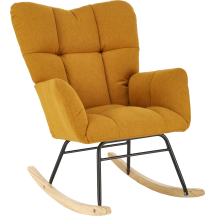 Fotel wypoczynkowy VASCO Musztardowy Podstawowe