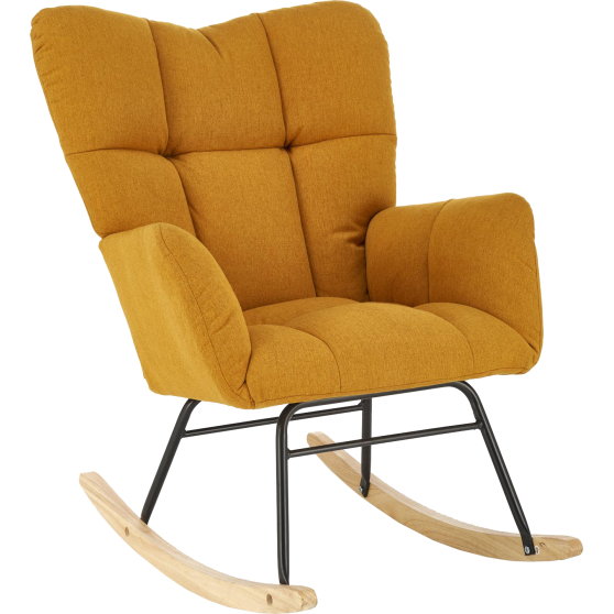 Fotel wypoczynkowy VASCO Musztardowy Podstawowe