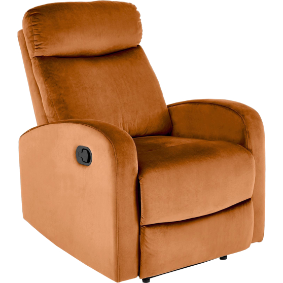 Rozkładany fotel wypoczynkowy WONDER Cynamonowy Podstawowe