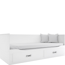 Łóżko 2-osobowe rozkładane z materacami HERMES Podstawowe (1)