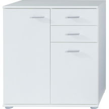 Komoda 2 Biały MIKE Podstawowe