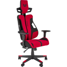 Fotel obrotowy gabinetowy NITRO 2 Czerwony / Czarny Podstawowe