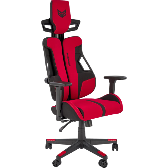 Fotel obrotowy gabinetowy NITRO 2 Czerwony / Czarny Podstawowe