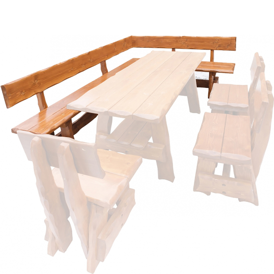 Narożnik ogrodowy BEN MO264 180x260 cm Podstawowe