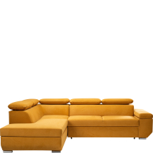 Narożnik z funkcją spania i pojemnikiem LARS I Lewy Podstawowe