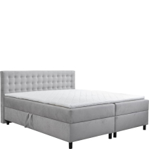 Łóżko kontynentalne 160 x 200 PILAR z pojemnikiem Podstawowe