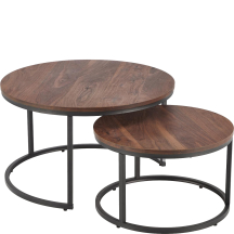 JAVA orzechowy Halmar Ława zestaw Podstawowe