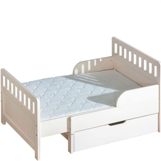 Łóżko rozsuwane 80 x 130-200 ze stelażem IGA Podstawowe