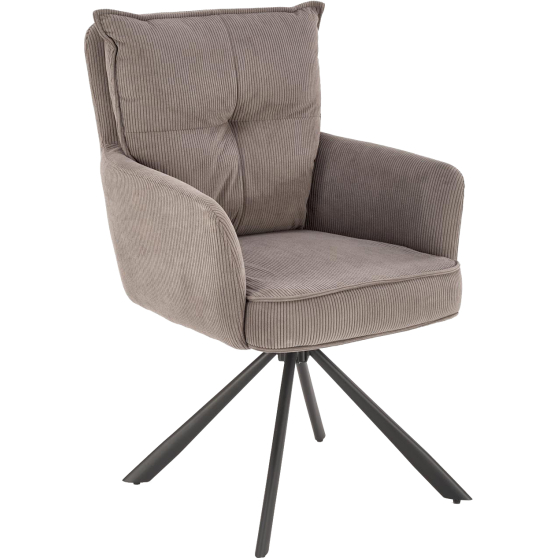 Krzesło metalowe K-528 Czarny / Popiel Podstawowe