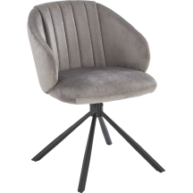 Krzesło metalowe K-533 Czarny / Popiel Podstawowe