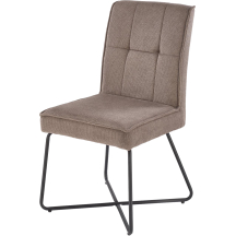 Krzesło metalowe K-534 Czarny / Popiel Podstawowe