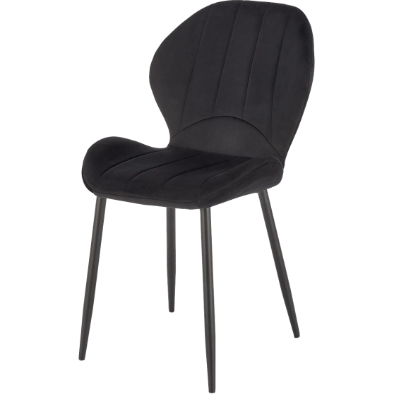 Krzesło metalowe K-538 Czarny Podstawowe