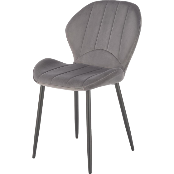 Krzesło metalowe K-538 Czarny / Popiel Podstawowe