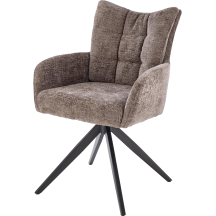 Krzesło metalowe K-540 Czarny / Popiel Podstawowe