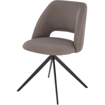 Krzesło metalowe K-546 Czarny / Popiel Podstawowe