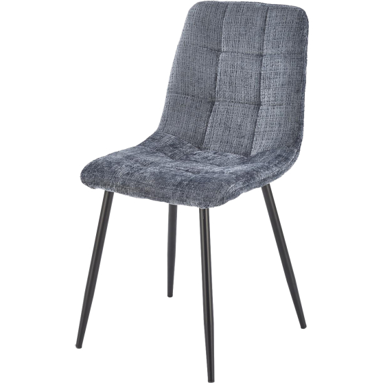 Krzesło metalowe K-547 Czarny / Popiel Podstawowe