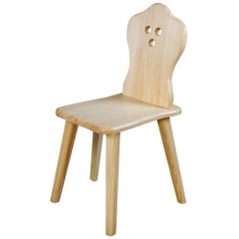 Krzesło drewniane sosnowe KT110 Podstawowe