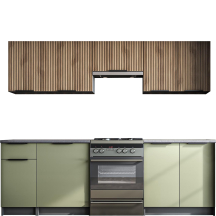 Zestaw mebli kuchennych 240 cm KSENIA Podstawowe