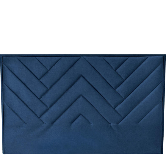 MODULO W1 łóżko 160 - wezgłowie granatowy tap. Monolith 77 MODULO Podstawowe