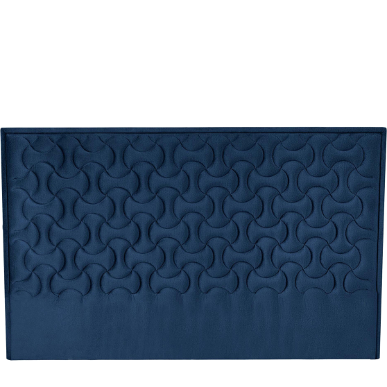 MODULO W2 łóżko 160 - wezgłowie granatowy tap. Monolith 77 MODULO Podstawowe