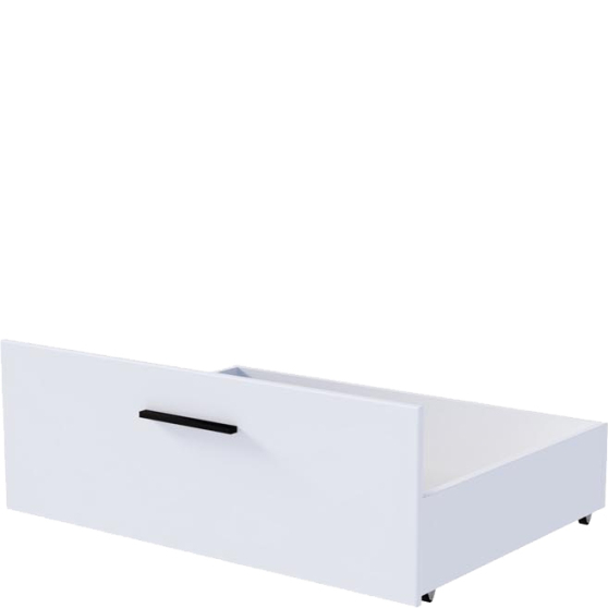 Szuflada do łóżka 1S biały VERSO Podstawowe