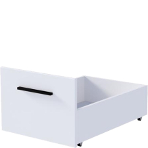 Szuflada do łóżka 1S/2 biały VERSO Podstawowe