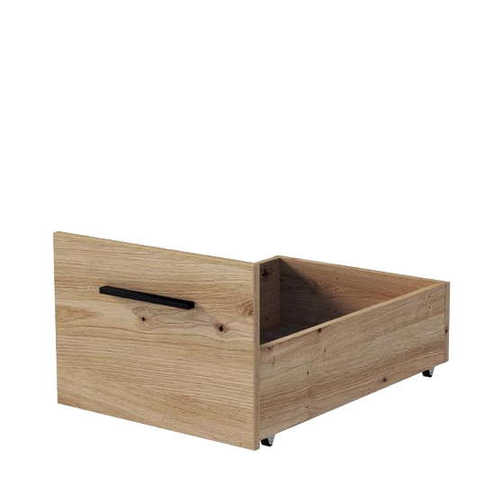 Szuflada do łóżka 1S/2 dąb artisan VERSO Podstawowe