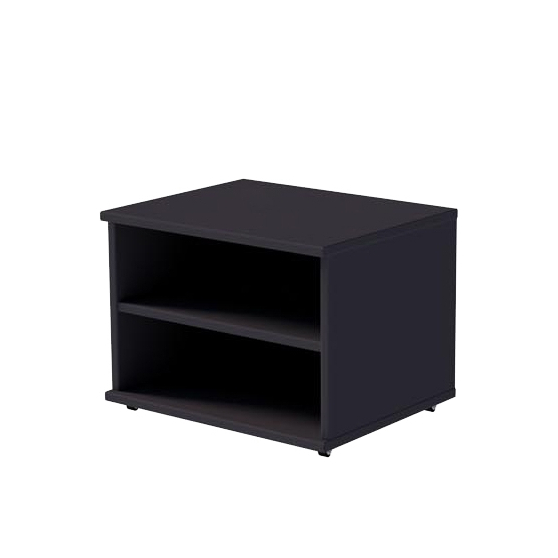 Regał do łóżka antracyt VERSO Podstawowe