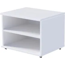 Regał do łóżka biały VERSO Podstawowe