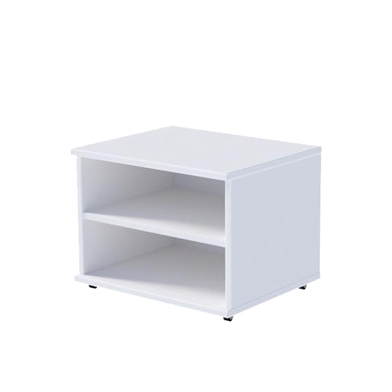 Regał do łóżka biały VERSO Podstawowe