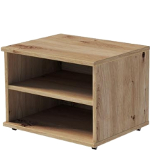 Regał do łóżka dąb artisan VERSO Podstawowe