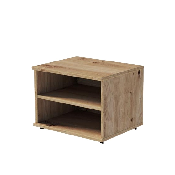 Regał do łóżka dąb artisan VERSO Podstawowe