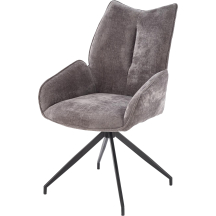 Krzesło metalowe K-553 Czarny / Popiel Podstawowe