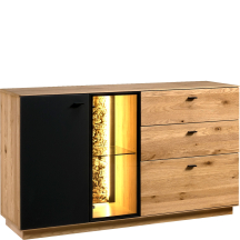 Komoda z oświetleniem COR.011.03.L Lakier CORENA LAKIER Podstawowe