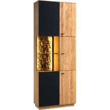 Witryna z oświetleniem COR.031.03.L Lakier CORENA LAKIER Podstawowe