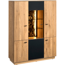 Kredens z oświetleniem COR.040.03.L Lakier CORENA LAKIER Podstawowe