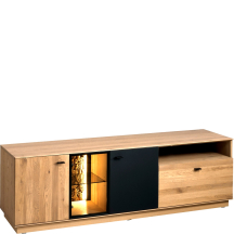 Szafka RTV z oświetleniem COR.050.03.L Lakier CORENA LAKIER Podstawowe