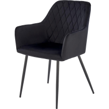 Krzesło metalowe K-558 Czarny Podstawowe