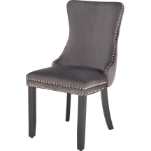 Krzesło drewniane ALDA Czarny / Popiel Podstawowe