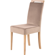 Krzesło drewniane CLARION Dąb Miodowy / tap: Monolith 9 Podstawowe