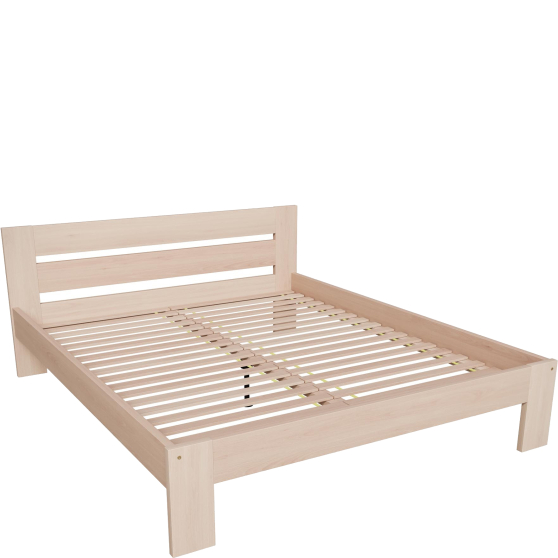 MATILDA 160 naturalny Halmar Łóżko drewniane Podstawowe