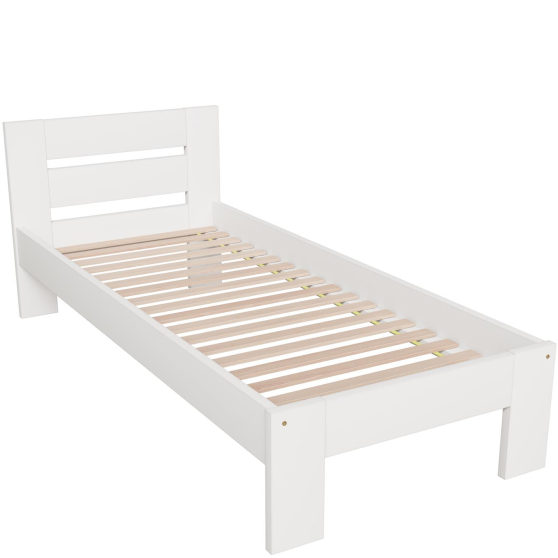 MATILDA 90 biały Halmar Łóżko drewniane Podstawowe